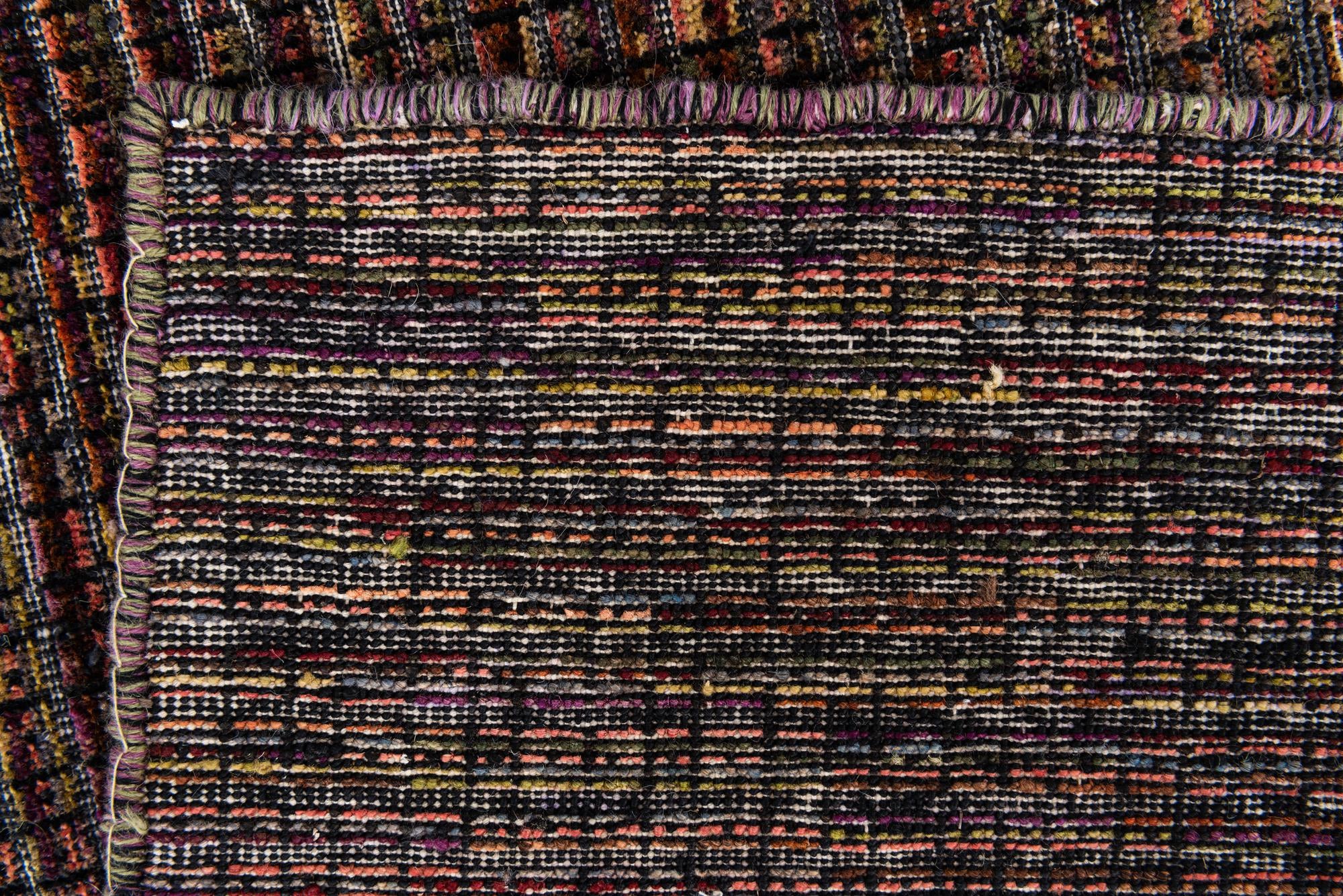 6' 4 x 10' Hand Knotted Moroccan Wool Rug