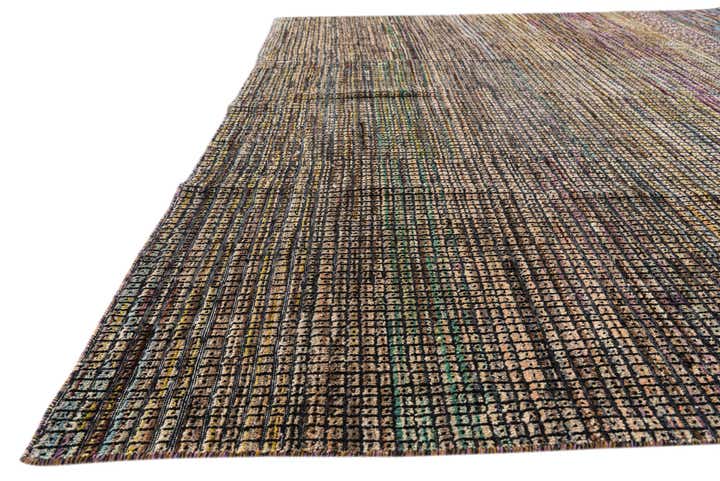 7' 8 x 9' 10 Hand Knotted Moroccan Wool Rug