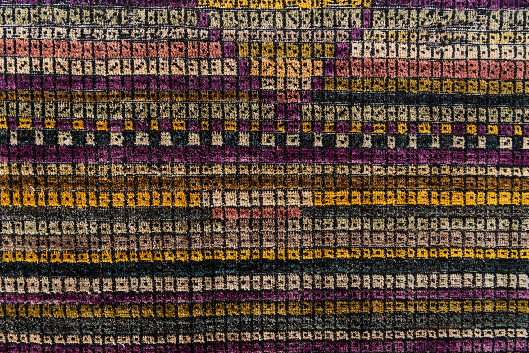 7' 8 x 9' 10 Hand Knotted Moroccan Wool Rug