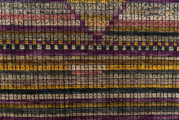 7' 8 x 9' 10 Hand Knotted Moroccan Wool Rug