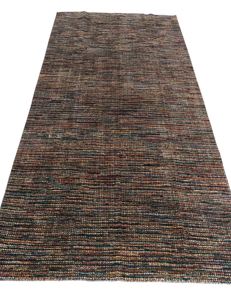 Detail image of 8' x 9'  Hand Knotted Moroccan Wool Rug