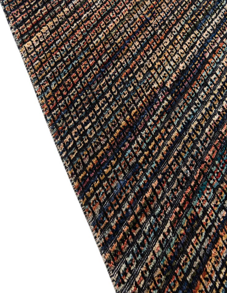 Detail image of 8' x 9'  Hand Knotted Moroccan Wool Rug