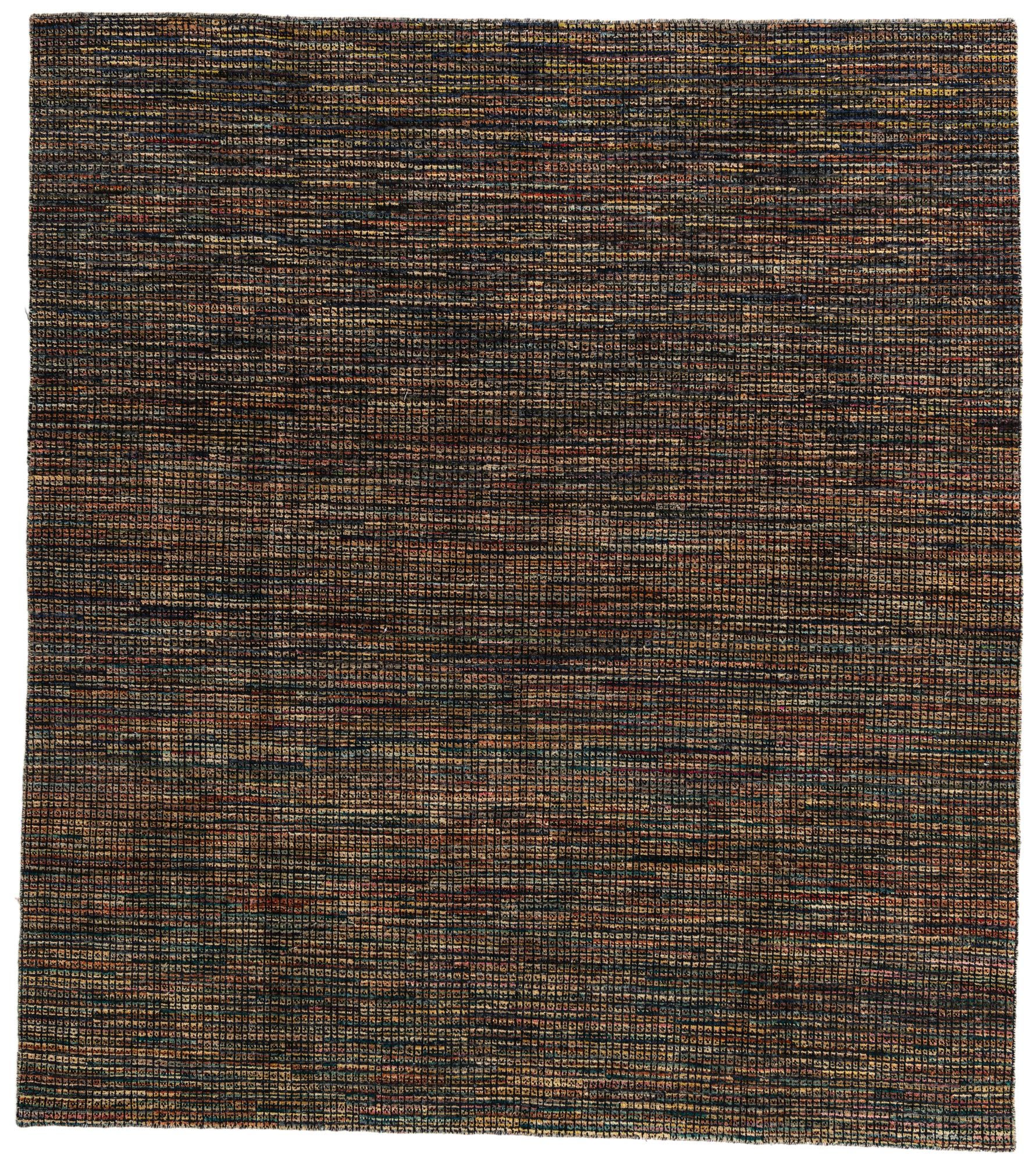 8' x 9' Hand Knotted Moroccan Wool Rug