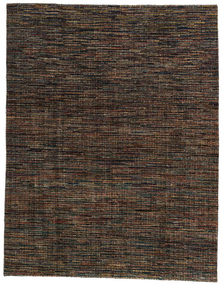 Detail image of 8' x 9' Hand Knotted Moroccan Wool Rug