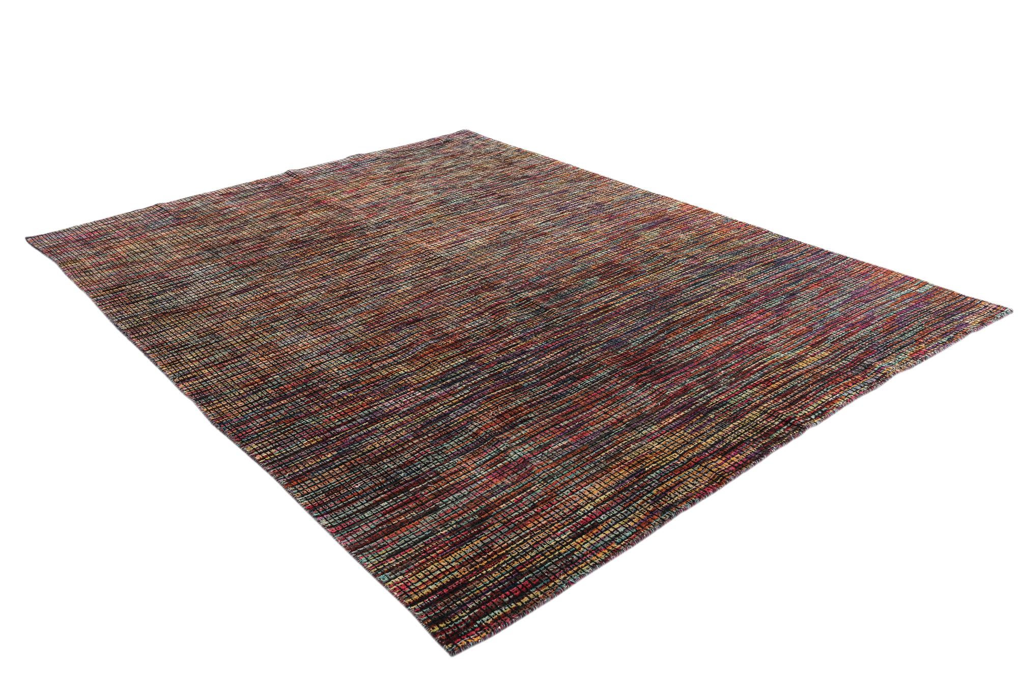7' 10 x 10' 4 Hand Knotted Moroccan Wool Rug