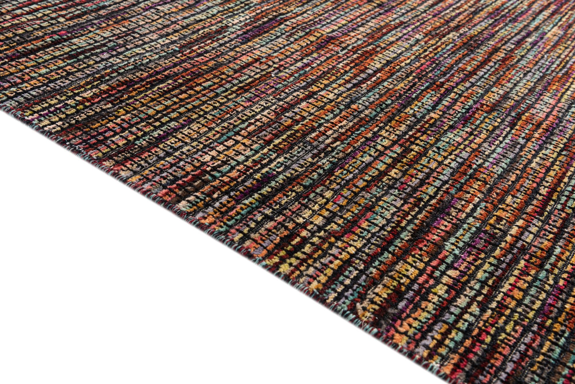 7' 10 x 10' 4 Hand Knotted Moroccan Wool Rug