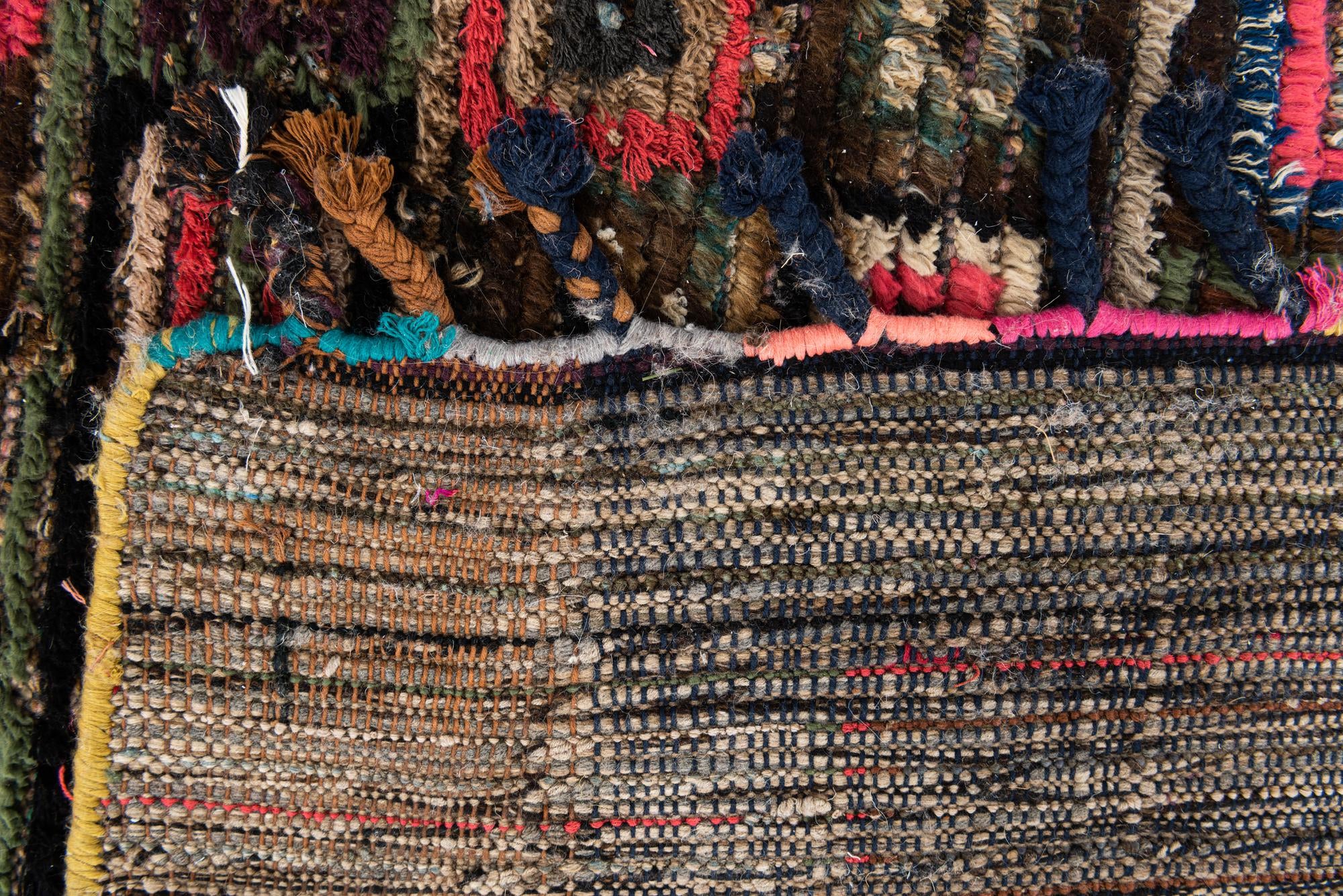 7' 10 x 9' 8 Hand Knotted Moroccan Wool Rug