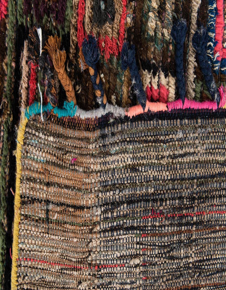 Detail image of 7' 10 x 9' 8  Hand Knotted Moroccan Wool Rug