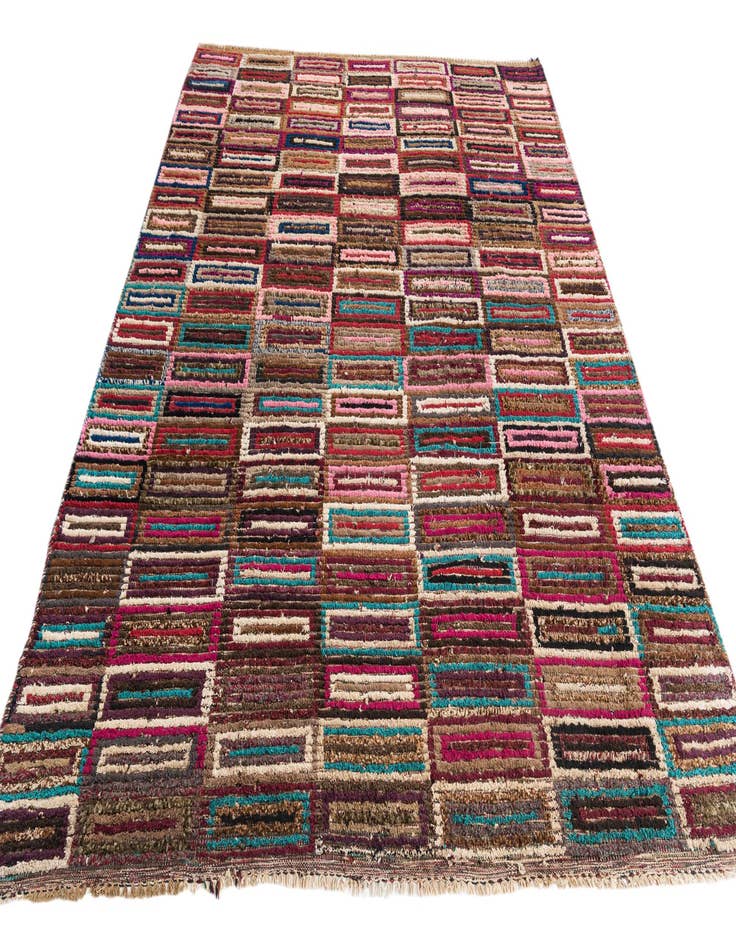 Detail image of 7' 10 x 10' 2  Hand Knotted Moroccan Wool Rug