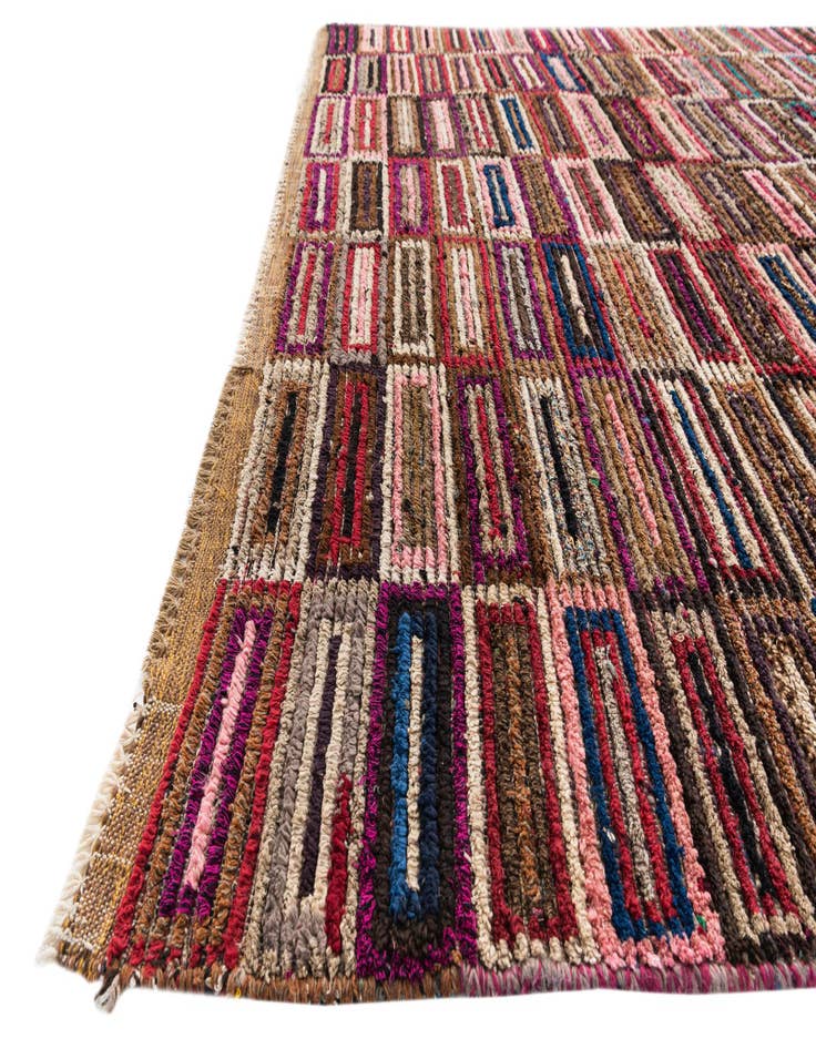 Detail image of 7' 10 x 10' 2  Hand Knotted Moroccan Wool Rug
