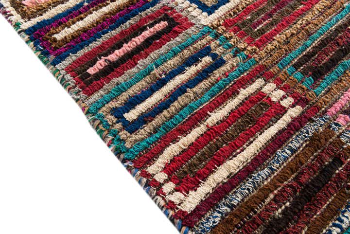 7' 10 x 10' 2 Hand Knotted Moroccan Wool Rug