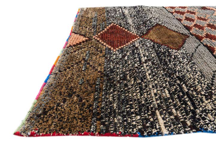 5' 2 x 7' 4 Hand Knotted Moroccan Wool Rug