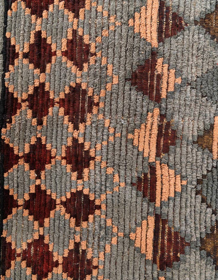 Detail image of 5' 2 x 7' 4  Hand Knotted Moroccan Wool Rug