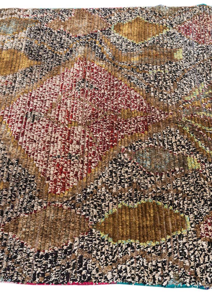 5' 1 x 7' 6 Hand Knotted Moroccan Wool Rug