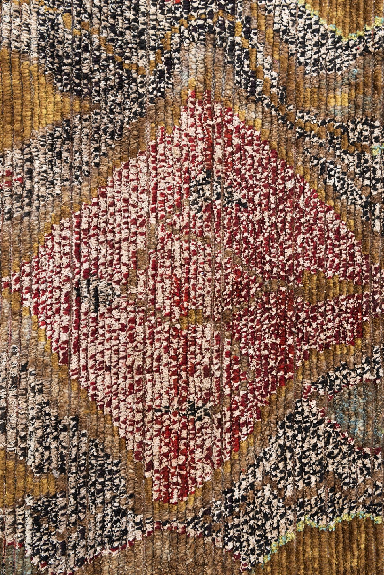 5' 1 x 7' 6 Hand Knotted Moroccan Wool Rug