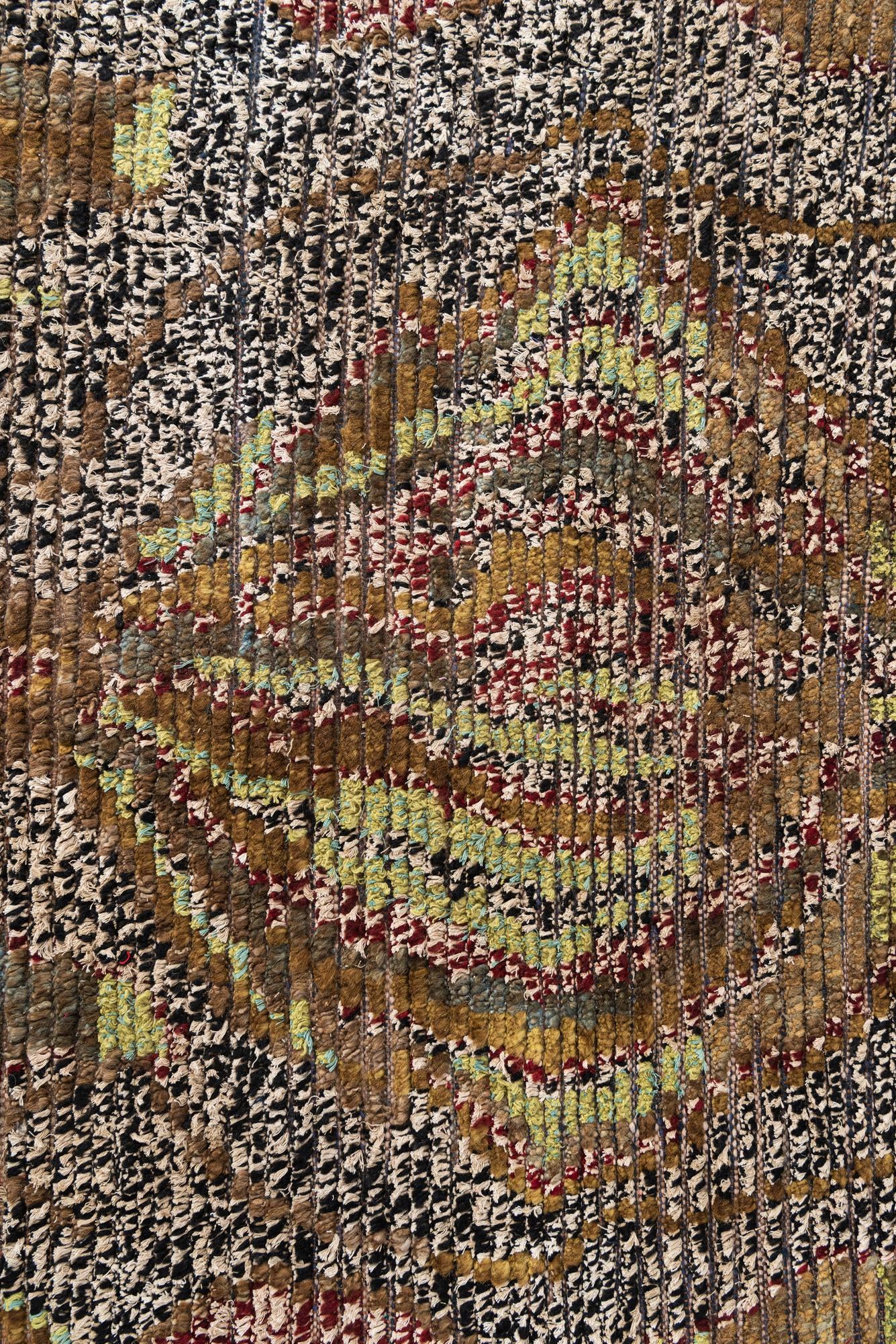 5' 1 x 7' 6 Hand Knotted Moroccan Wool Rug