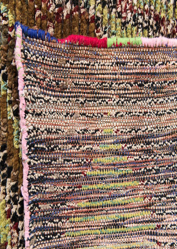 5' 1 x 7' 6 Hand Knotted Moroccan Wool Rug