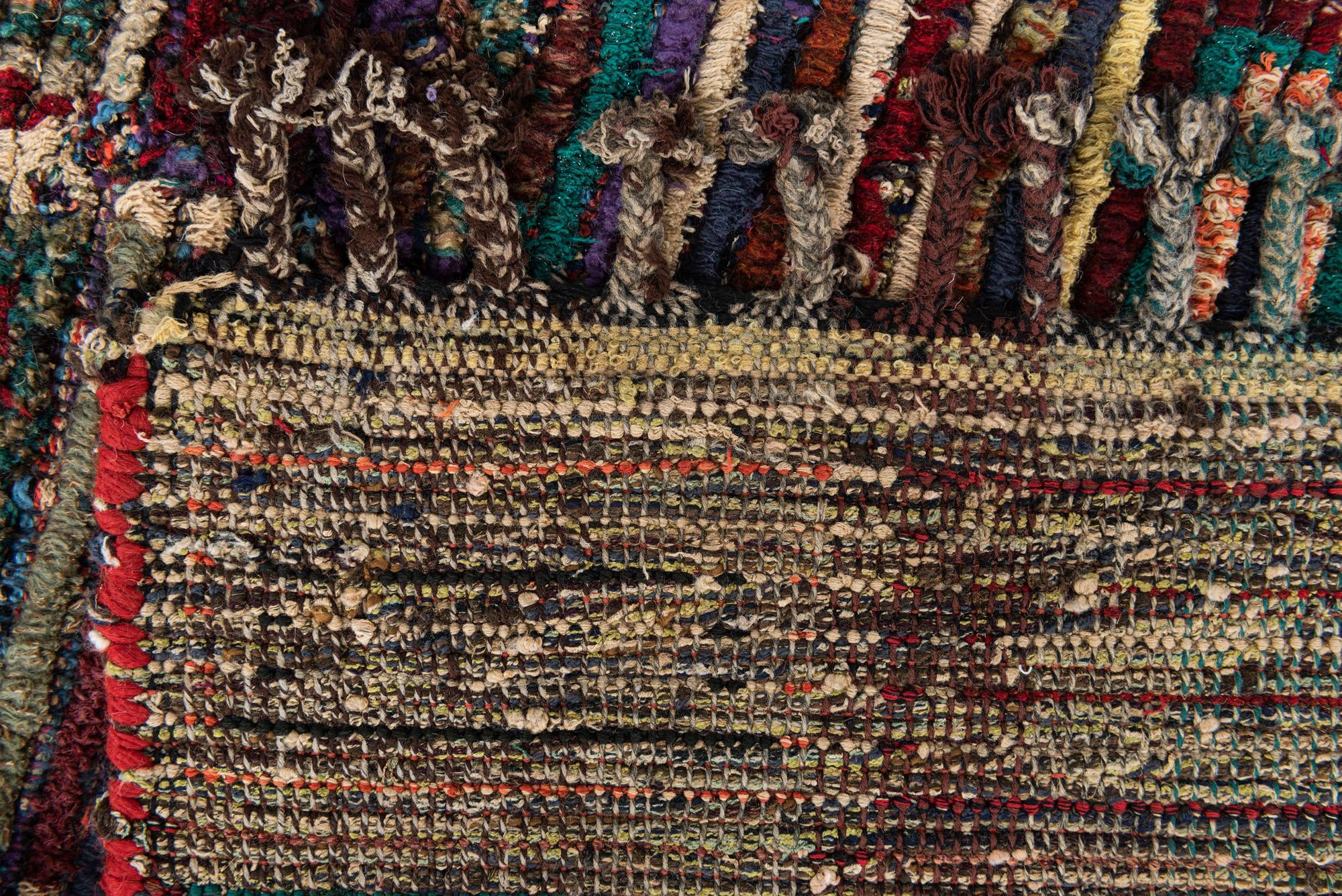 5' 4 x 8' 6 Hand Knotted Moroccan Wool Rug