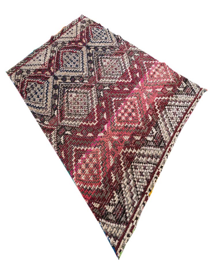 Detail image of 5' x 7' 8  Hand Knotted Moroccan Wool Rug