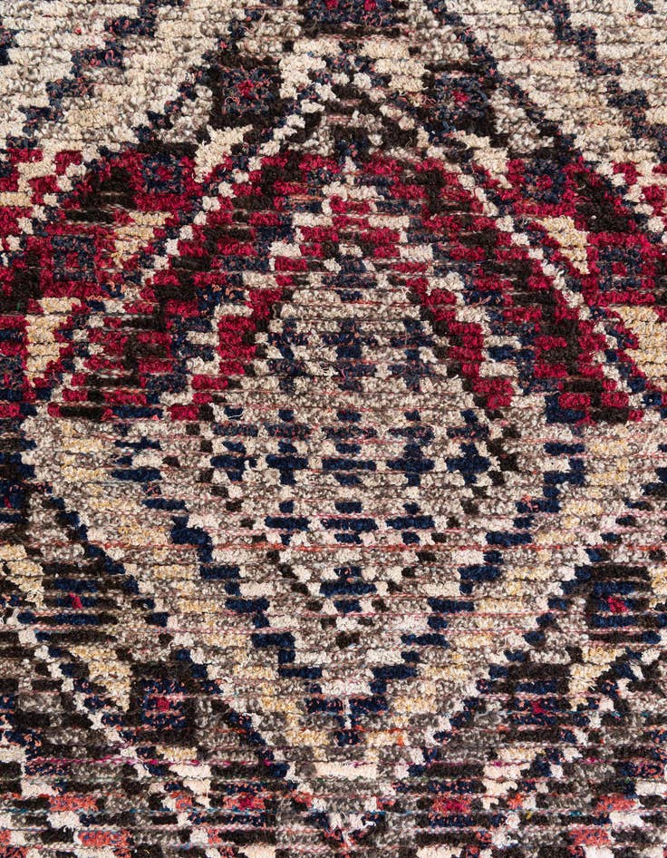Detail image of 5' x 7' 8  Hand Knotted Moroccan Wool Rug