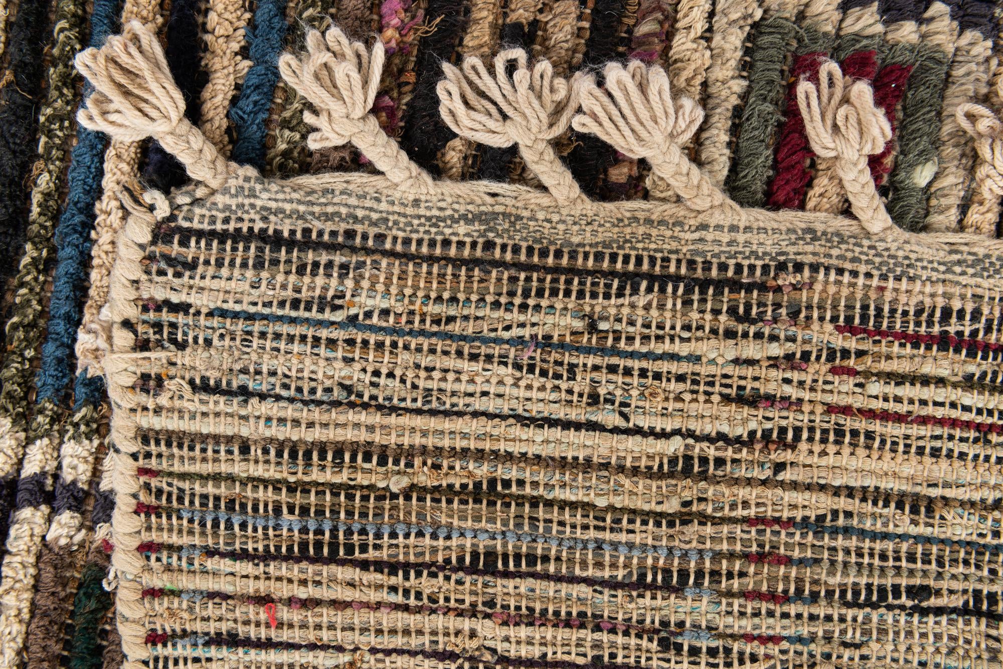 5' 4 x 8' 1 Hand Knotted Moroccan Wool Rug