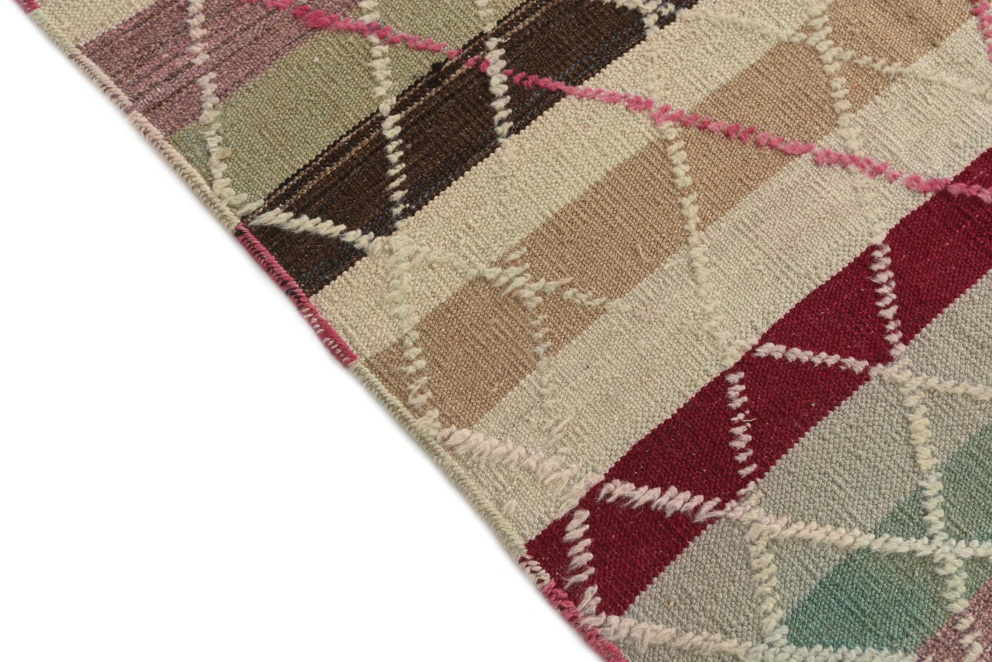 6' 3 x 10' Hand Knotted Moroccan Wool Rug