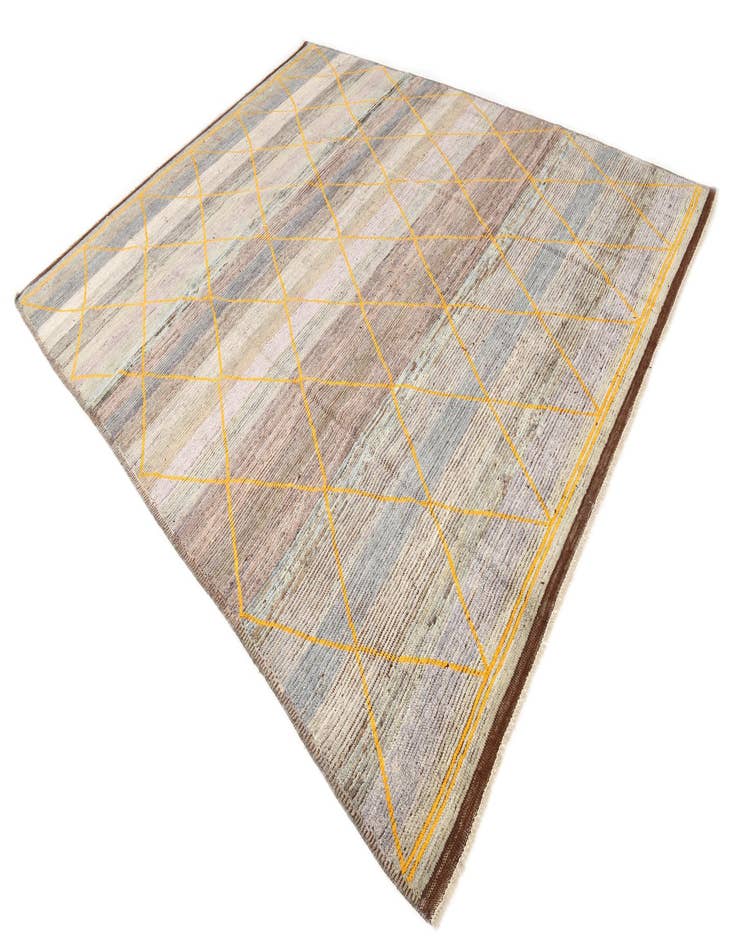 Detail image of 8' 3 x 10' 3  Hand Knotted Moroccan Wool Rug