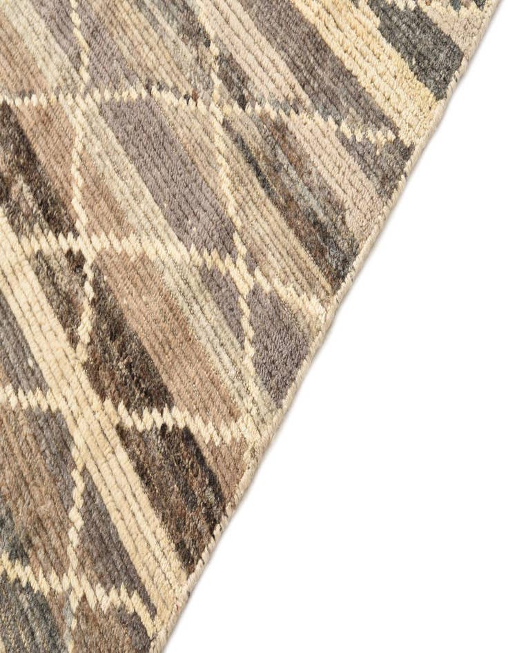 Detail image of 5' 9 x 9'  Hand Knotted Moroccan Wool Rug