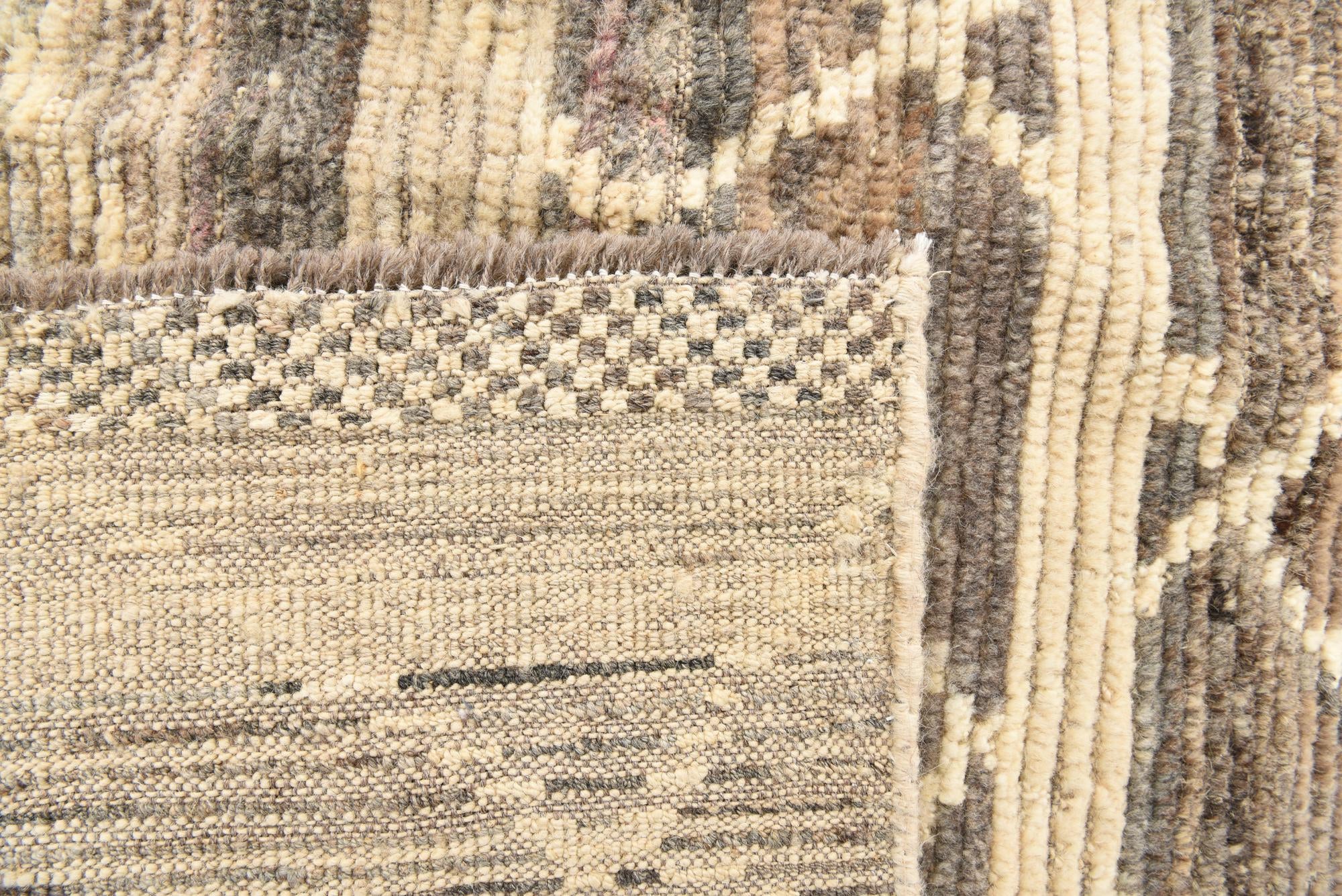 5' 9 x 9' Hand Knotted Moroccan Wool Rug