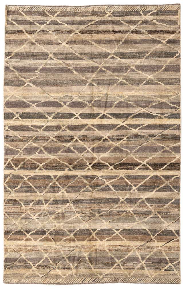 175cm x 275cm Handgeknüpft Marokkanisch Wolle Teppich
