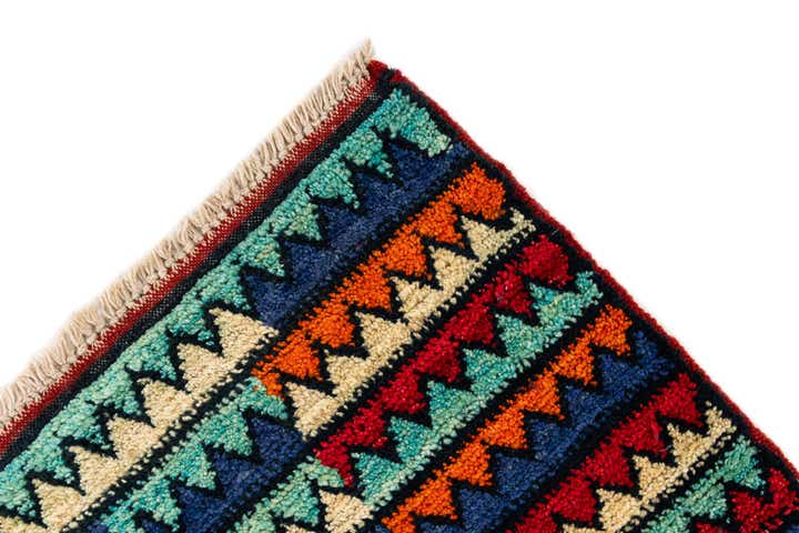 4' 2 x 5' 9 Hand Knotted Moroccan Wool Rug