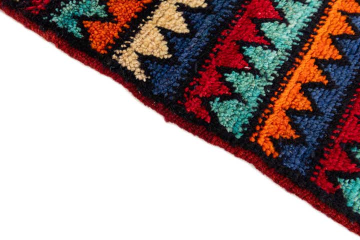 4' 2 x 5' 9 Hand Knotted Moroccan Wool Rug