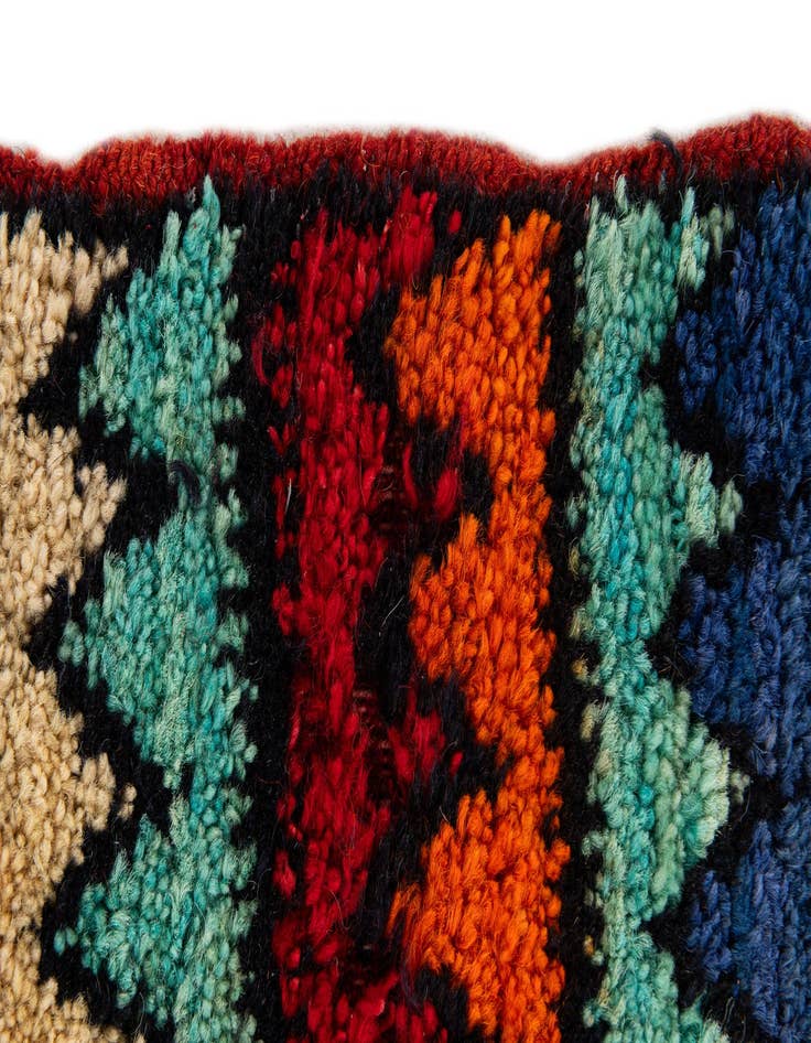 Detail image of 4' 2 x 5' 9  Hand Knotted Moroccan Wool Rug