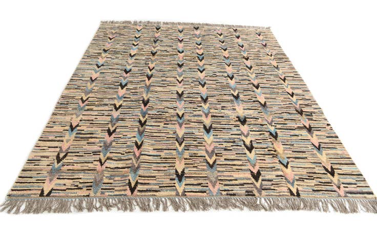 Detail image of 8' 9 x 10' 5 Hand Knotted Moroccan Wool Rug