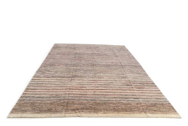 Detail image of 8' x 10' Hand Knotted Moroccan Wool Rug