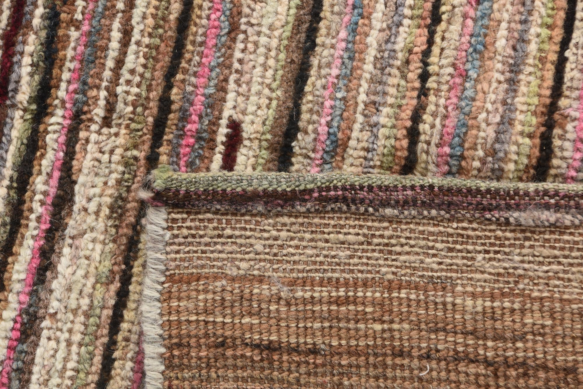8' x 10' Hand Knotted Moroccan Wool Rug
