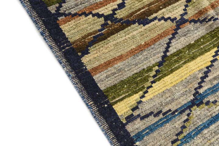 8' 3 x 10' 3 Hand Knotted Moroccan Wool Rug