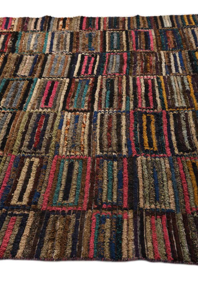 7' 5 x 9' 10 Hand Knotted Moroccan Wool Rug