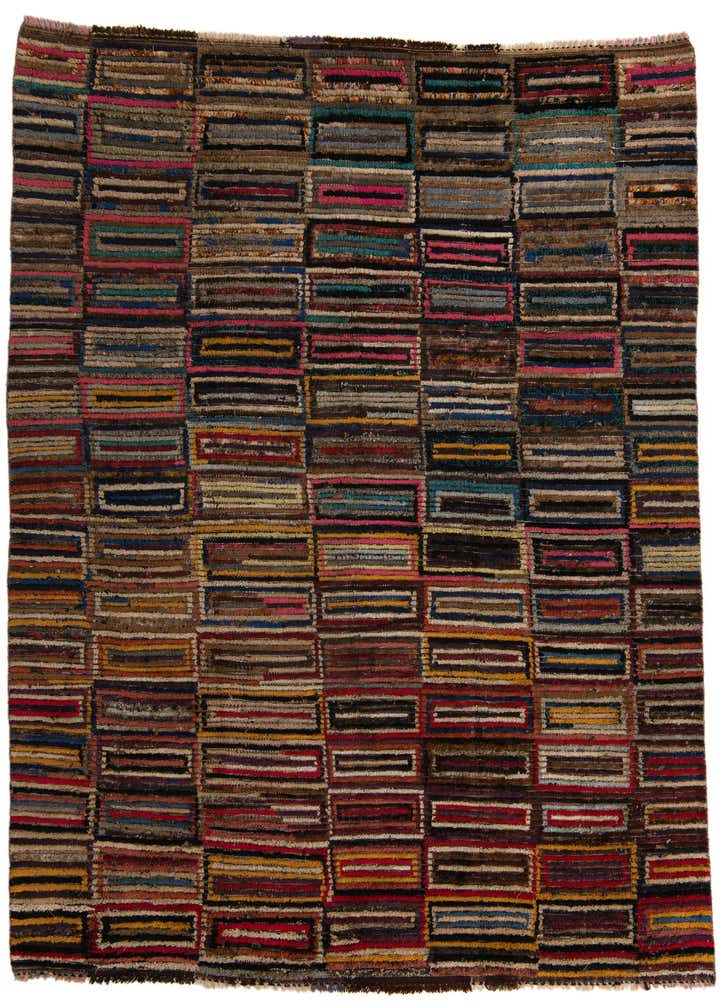 7' 5 x 9' 10 Hand Knotted Moroccan Wool Rug