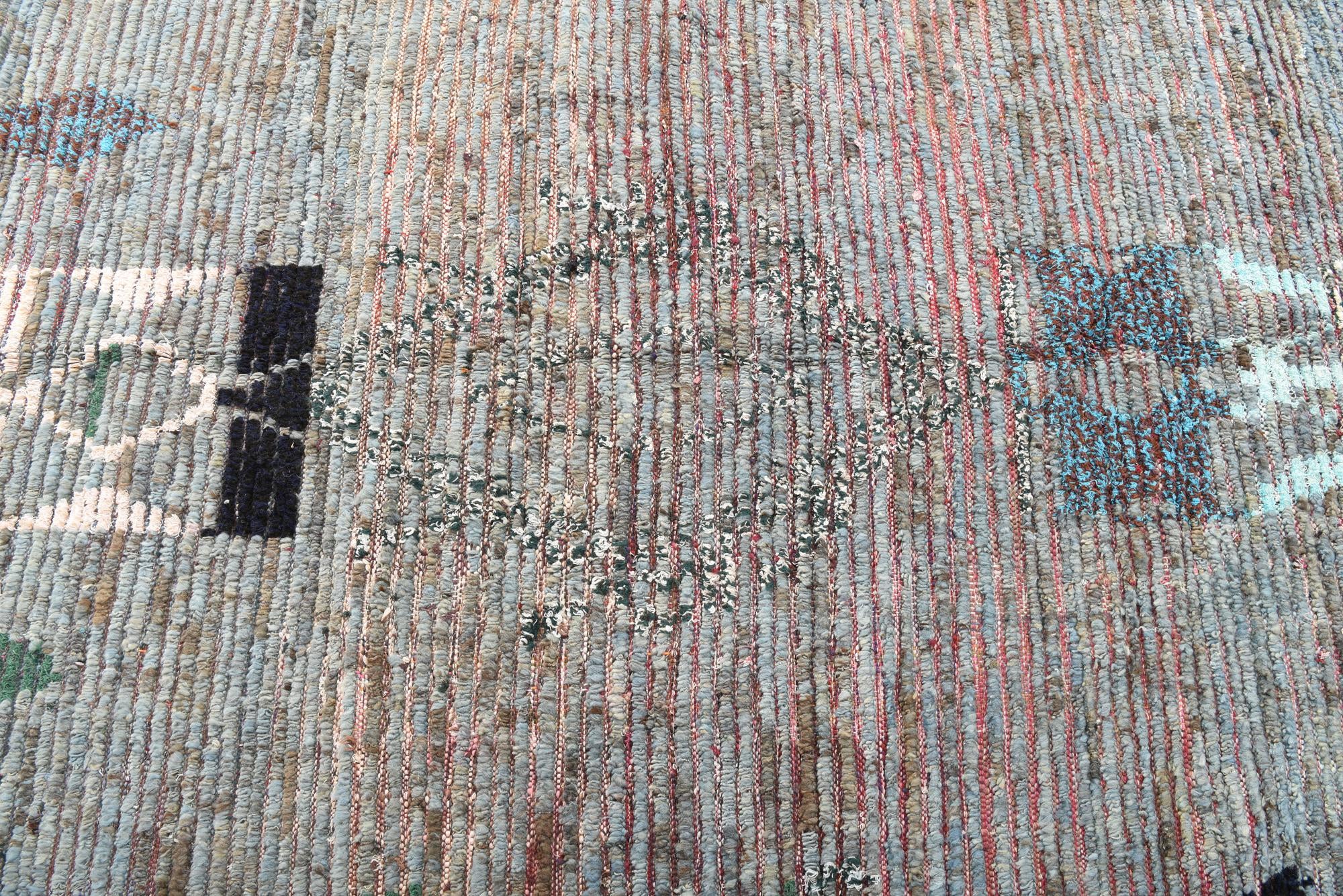 5' x 8' Hand Knotted Moroccan Wool Rug