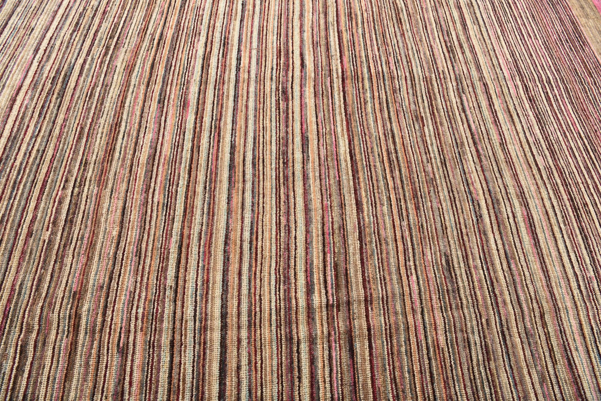 8' x 10' Hand Knotted Moroccan Wool Rug