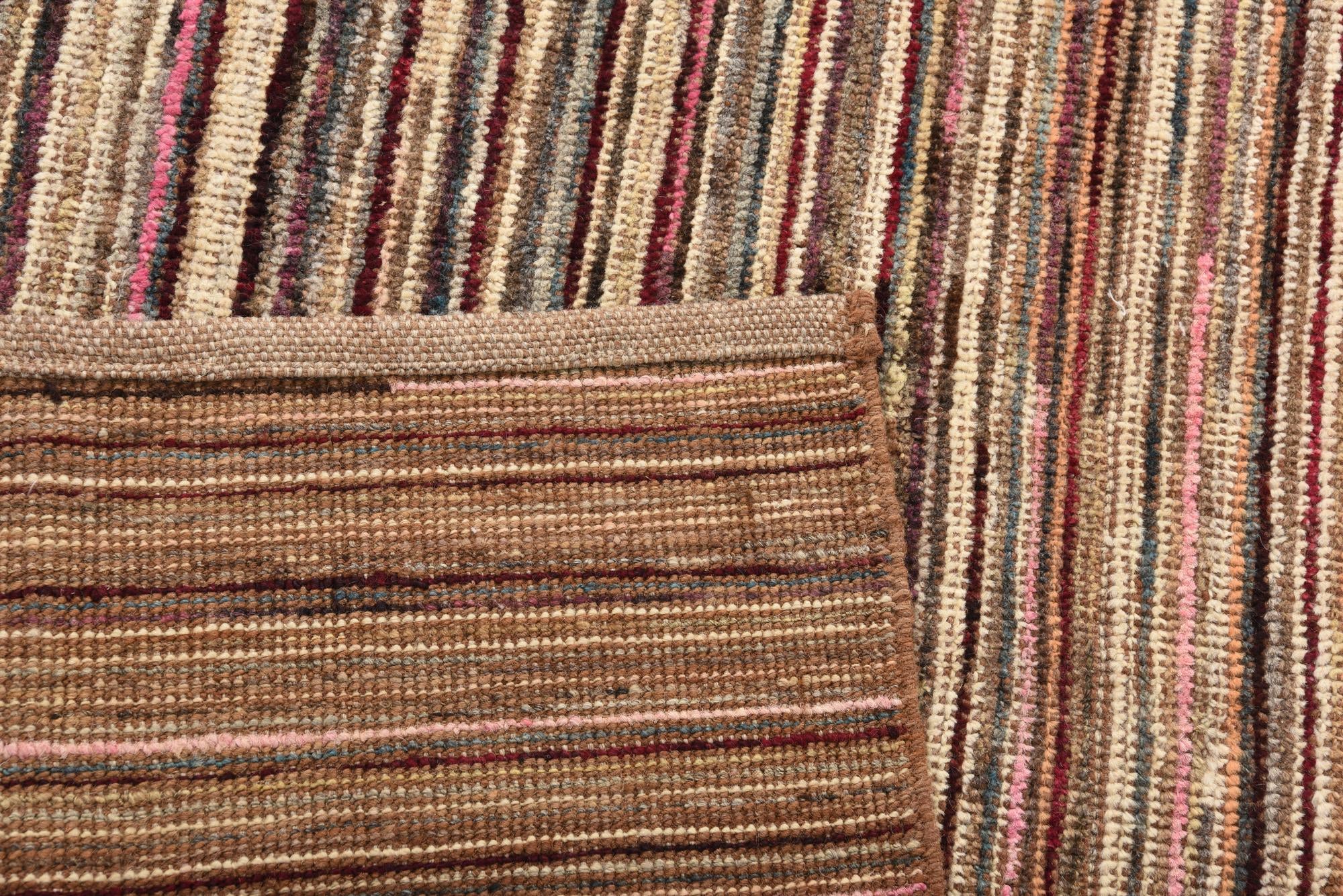 8' x 10' Hand Knotted Moroccan Wool Rug