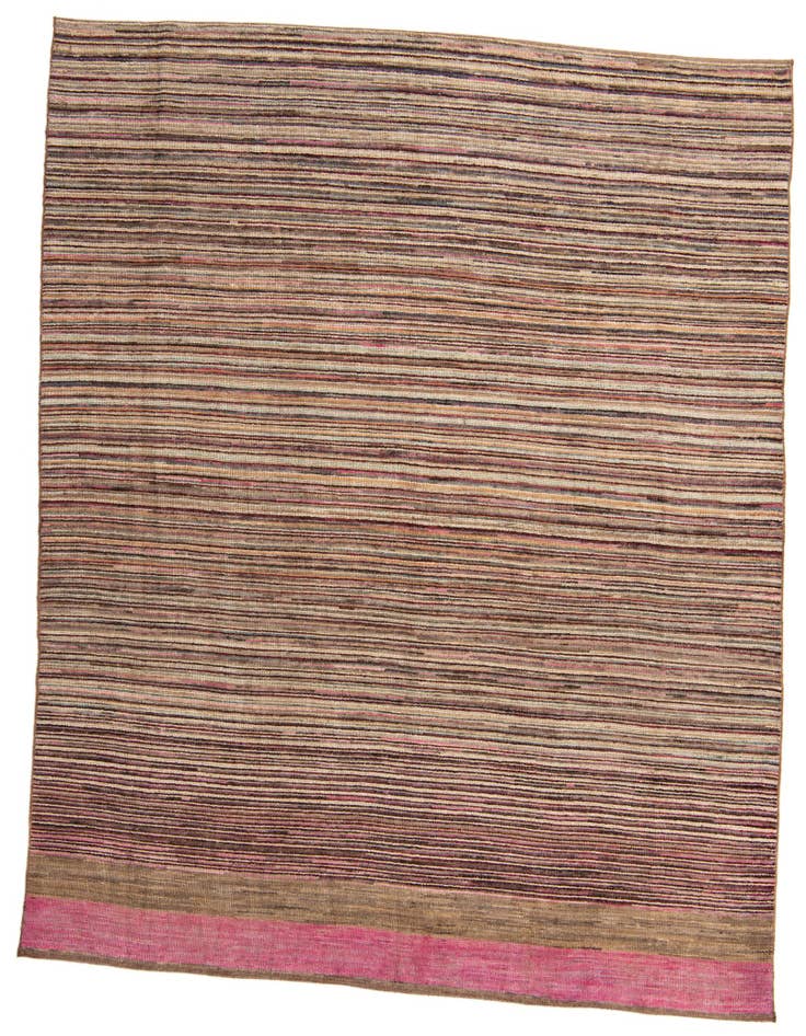 Detail image of 8' x 10' Hand Knotted Moroccan Wool Rug