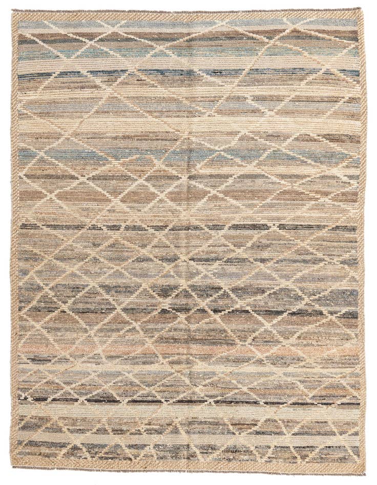 Detail image of 6' x 9' 4 Hand Knotted Moroccan Wool Rug