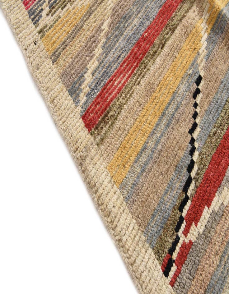 Detail image of 10' 7 x 14' 7 Hand Knotted Moroccan Wool Rug