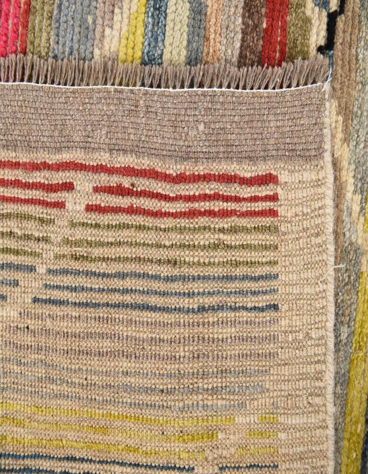 Detail image of 10' 7 x 14' 7 Hand Knotted Moroccan Wool Rug
