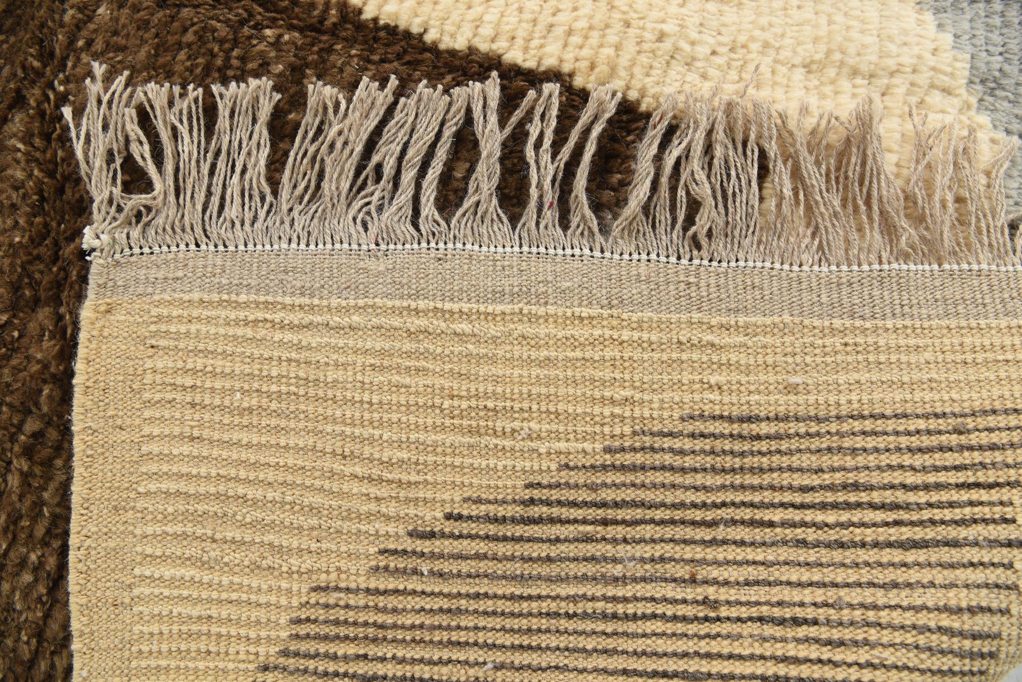 8' 4 x 10' 3 Hand Knotted Moroccan Wool Rug