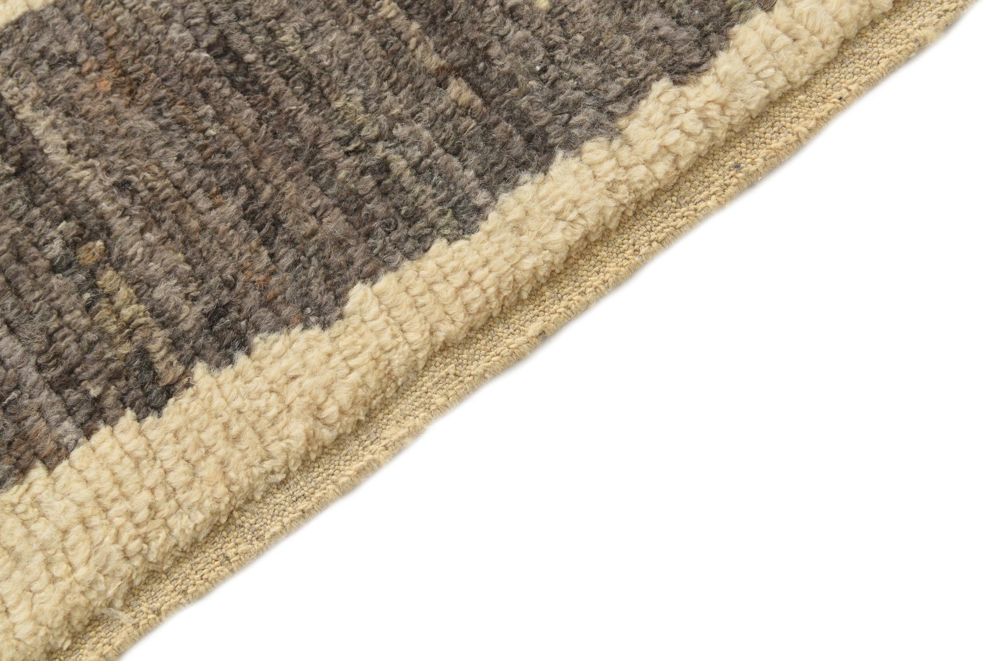 8' 4 x 10' 3 Hand Knotted Moroccan Wool Rug