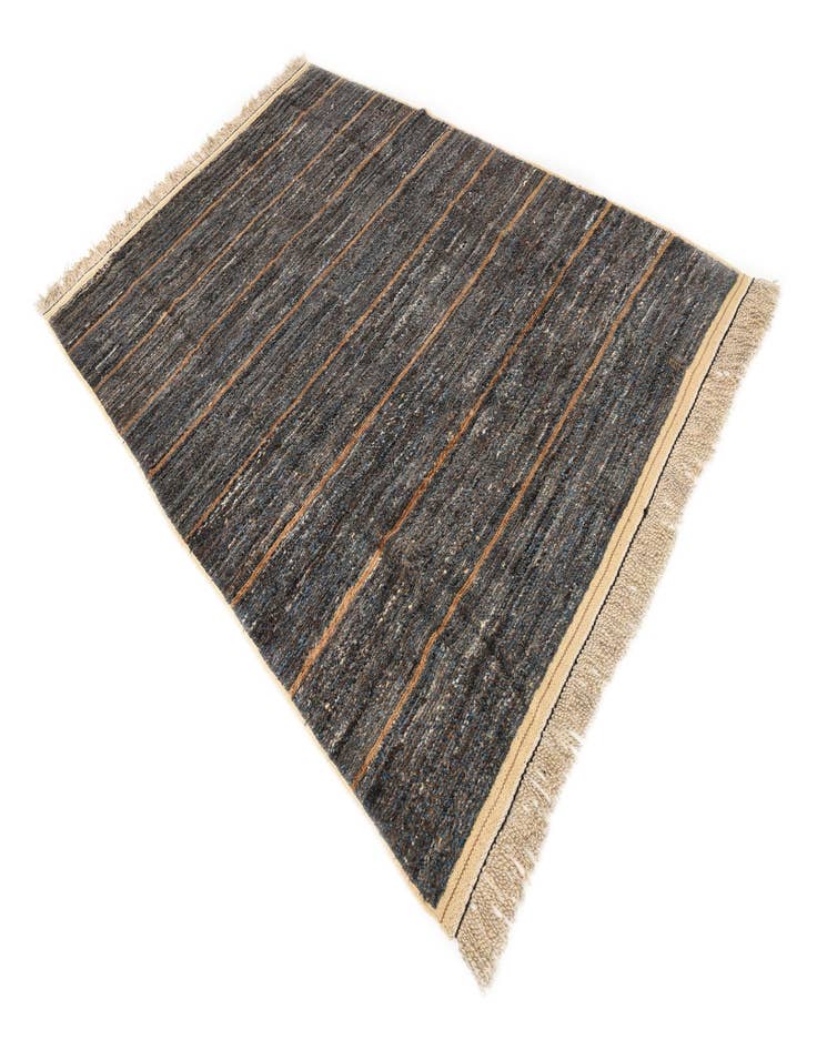 Detail image of 6' 4 x 9' 8  Hand Knotted Moroccan Wool Rug