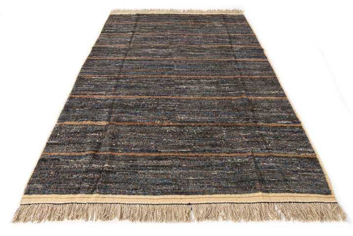 6' 4 x 9' 8 Hand Knotted Moroccan Wool Rug